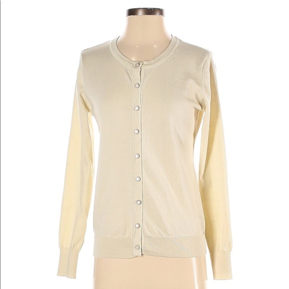 $5 LABOR DAY SALE ❤️ Melrose Chic Faint Beige Cardigan